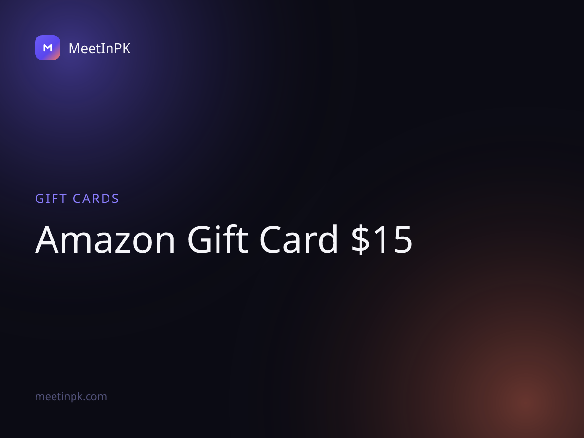 Amazon Gift Card $15