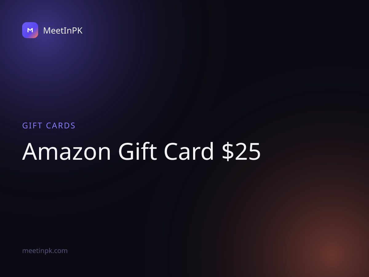 Amazon Gift Card $25