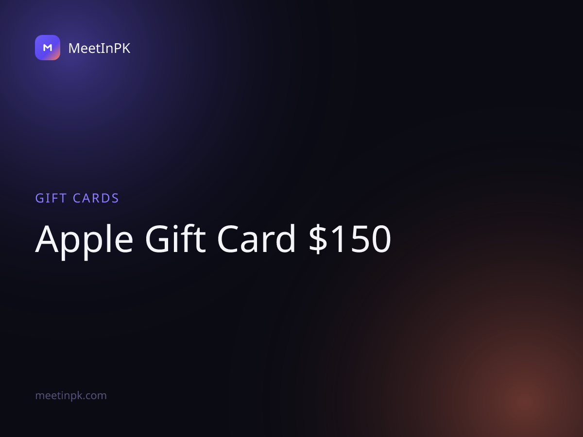 Apple Gift Card $150