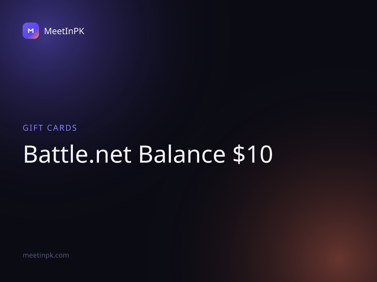 Battle.net Balance $10