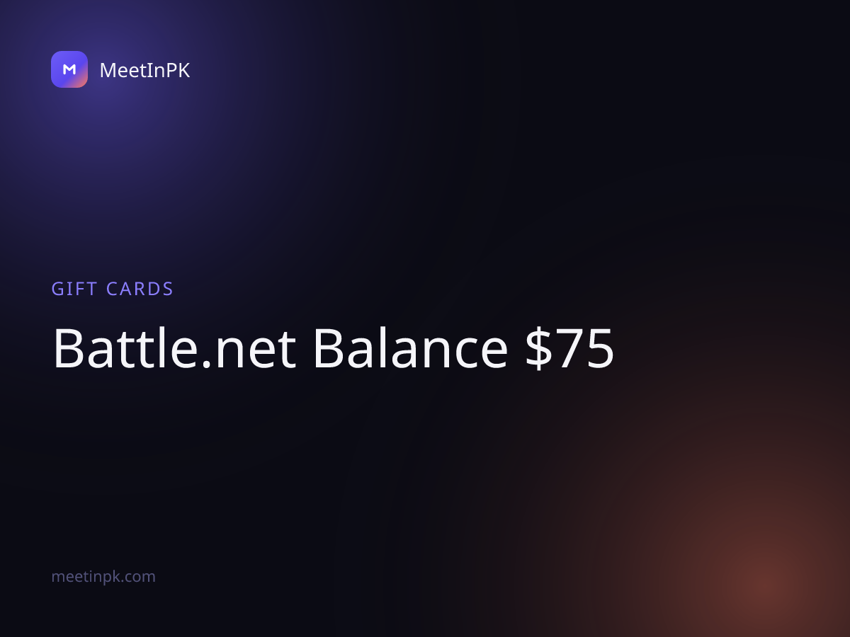 Battle.net Balance $75