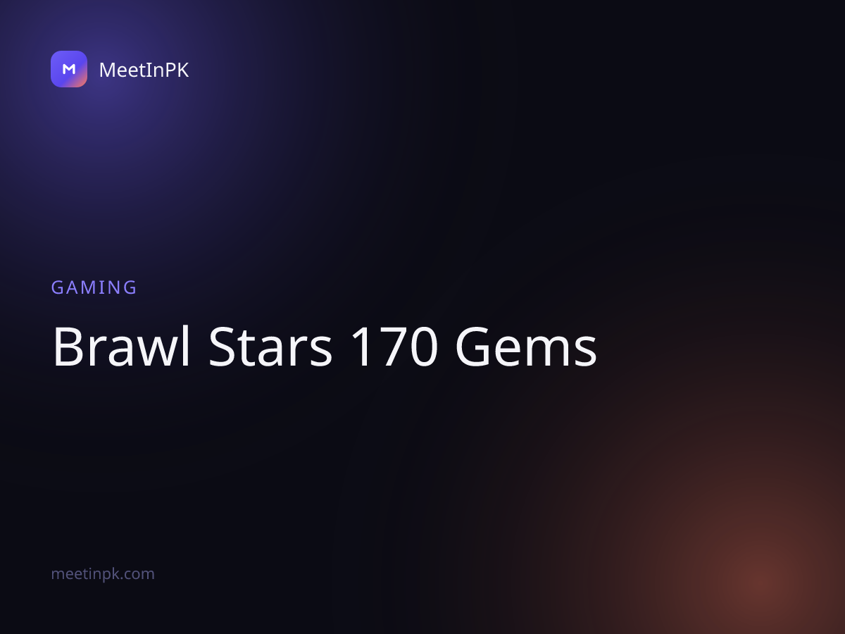 Brawl Stars 170 Gems