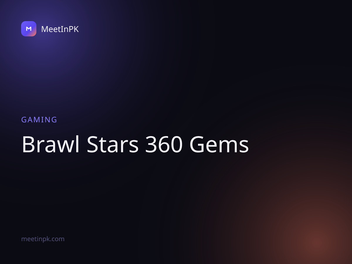 Brawl Stars 360 Gems