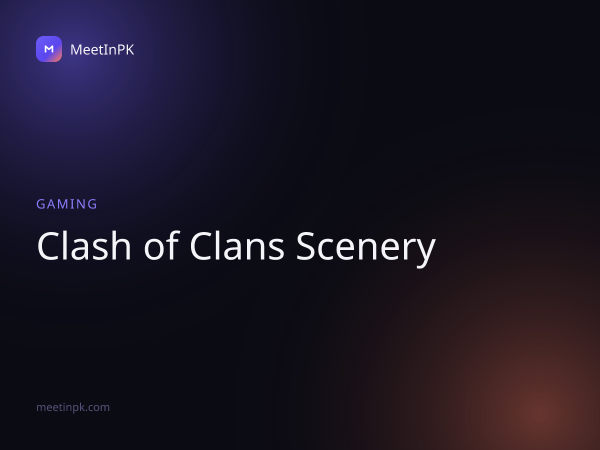 Clash of Clans Scenery