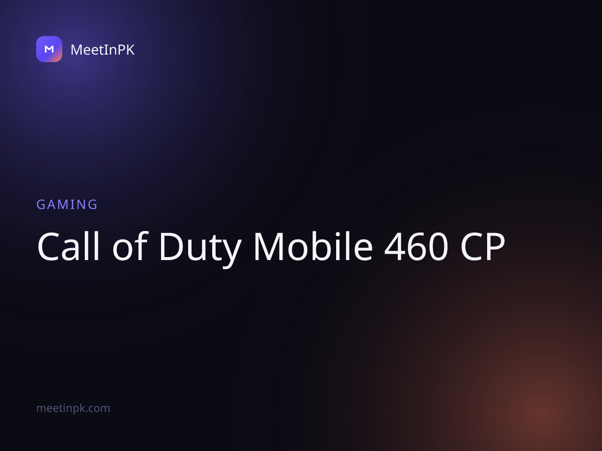 Call of Duty Mobile 460 CP