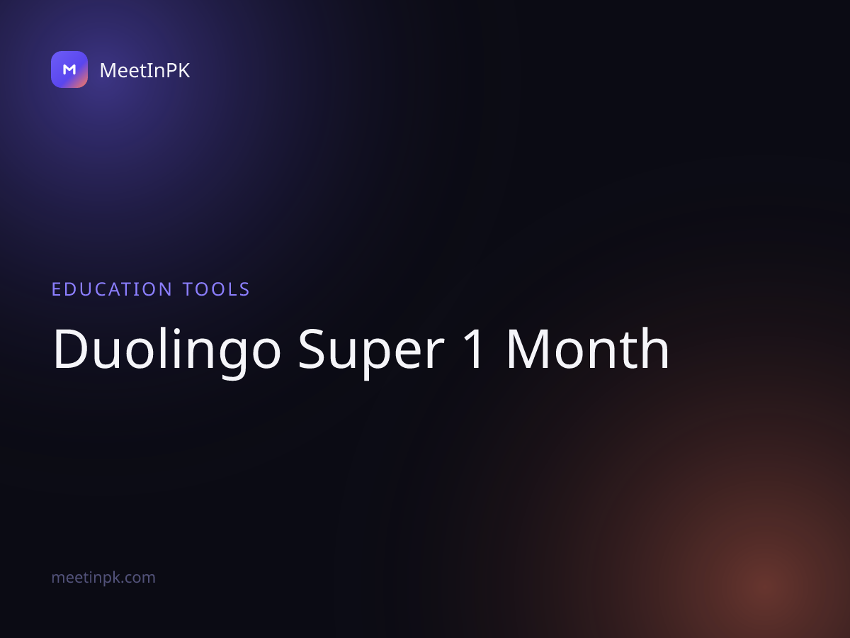 Duolingo Super 1 Month