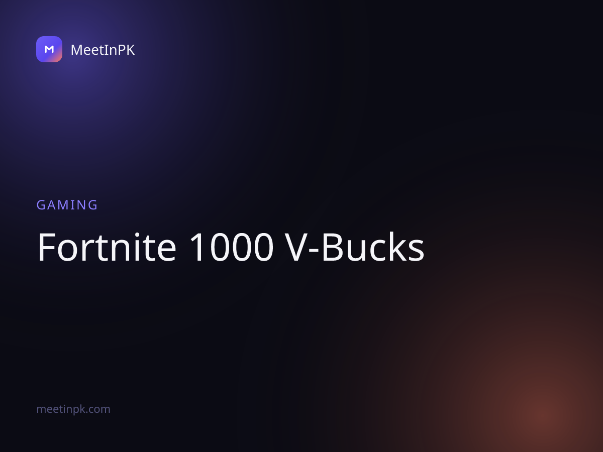 Fortnite 1000 V-Bucks