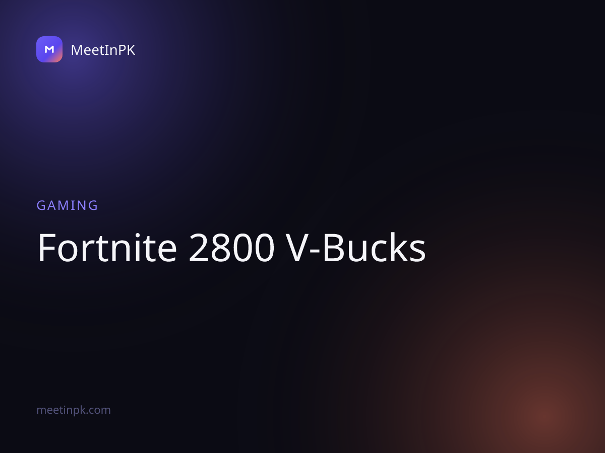 Fortnite 2800 V-Bucks