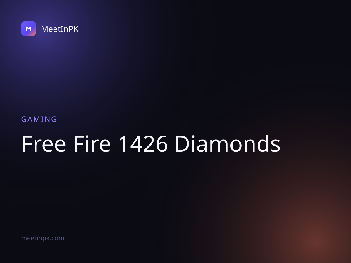 Free Fire 1426 Diamonds