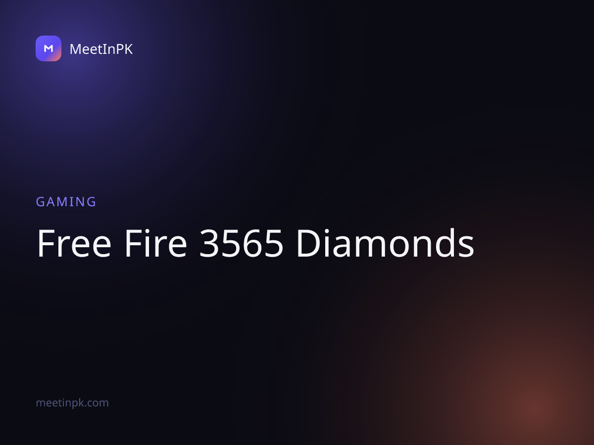 Free Fire 3565 Diamonds