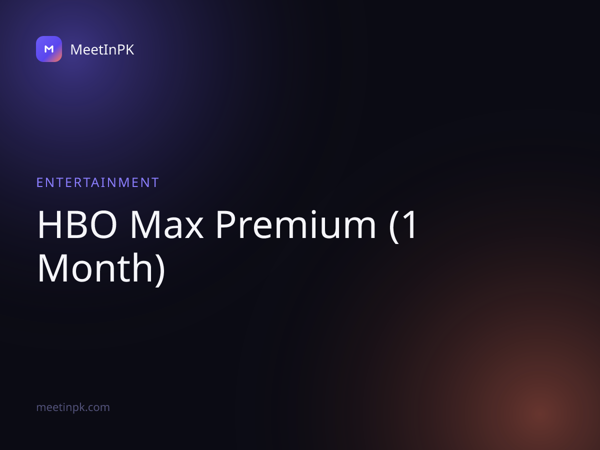 HBO Max Premium (1 Month)