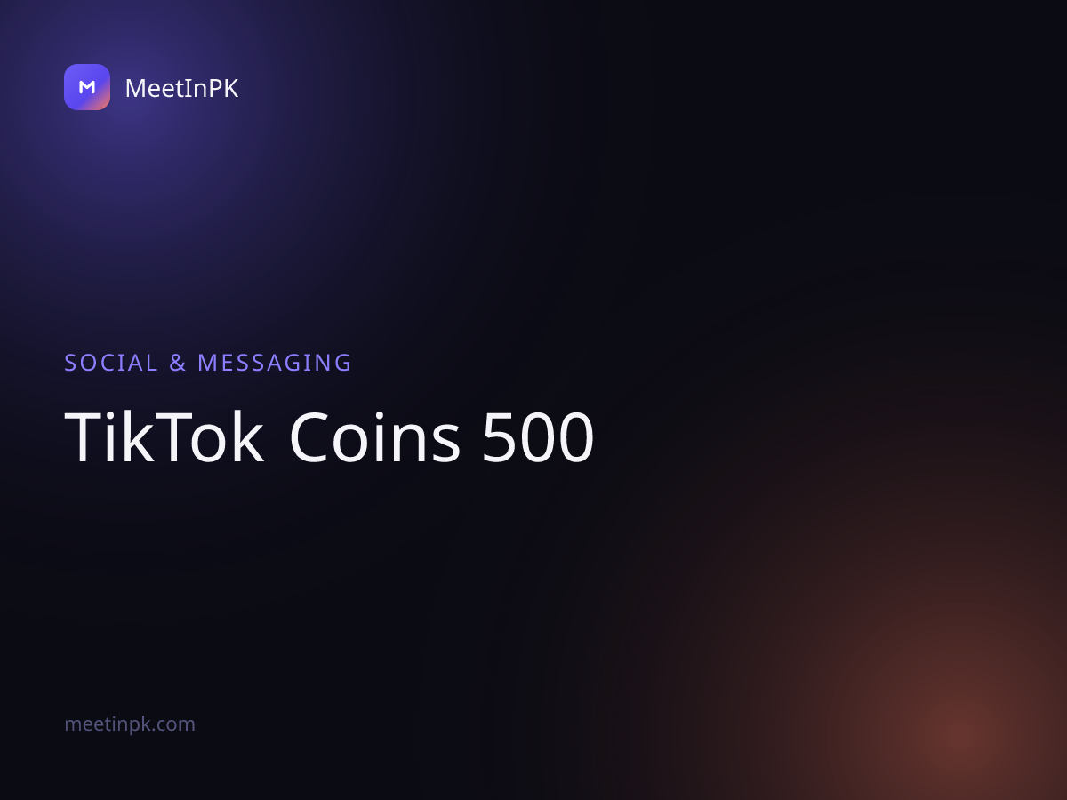 TikTok Coins 500